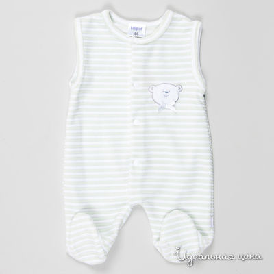 Ползунки Liliput, цвет цвет белый / зеленый