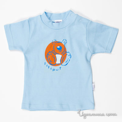 Футболка Liliput, цвет цвет голубой