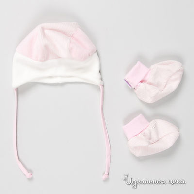 Чепчик Liliput, цвет цвет розовый / белый