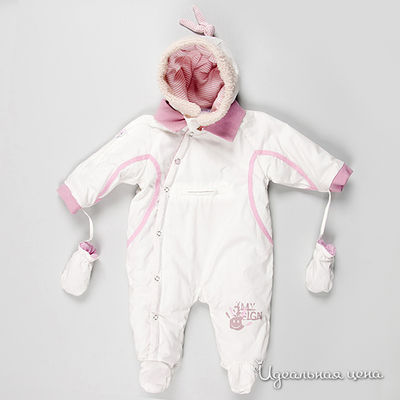 Комбинезон Liliput, цвет цвет молочный / розовый