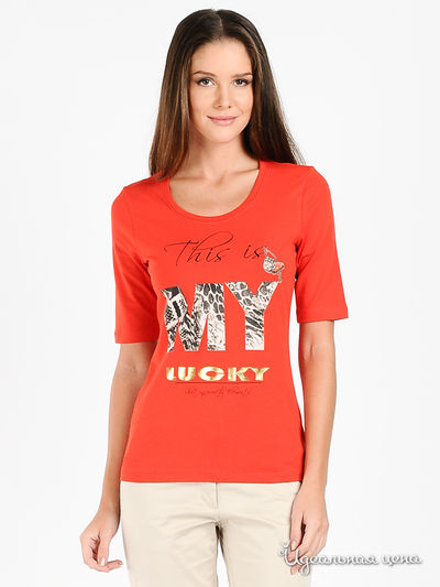 Футболка Betty Barclay, цвет цвет алый