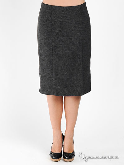 Юбка Valeria Lux, цвет цвет темно-серый