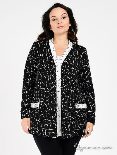 Кардиган Пава, цвет цвет черный