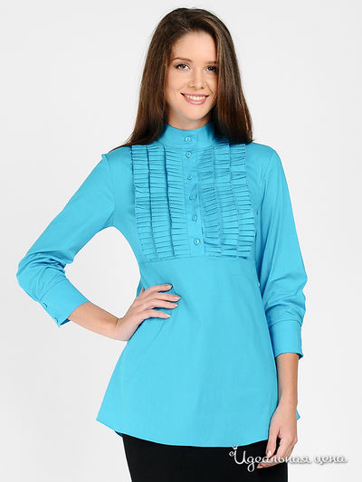 Блуза Mirella Sole, цвет цвет бирюзовый