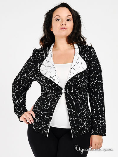 Пиджак Пава, цвет цвет черный