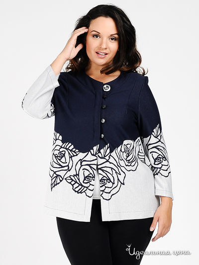 Кардиган Пава, цвет цвет темно-синий