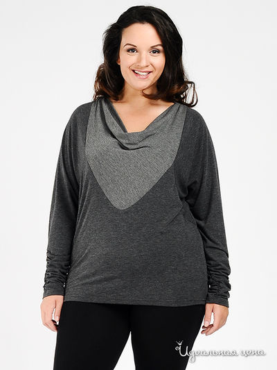 Туника Пава, цвет цвет темно-серый