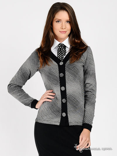 Кардиган Mirella Sole, цвет цвет черный / серый