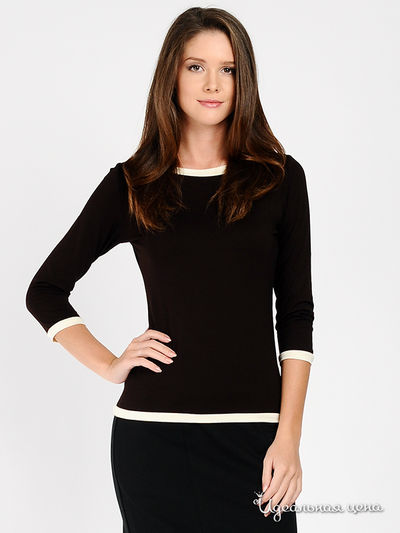 Блуза Mirella Sole, цвет цвет горький шоколад