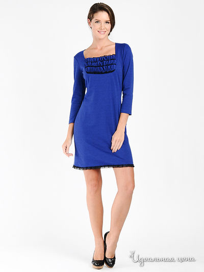 Платье Anastasia Tchir, цвет цвет синий