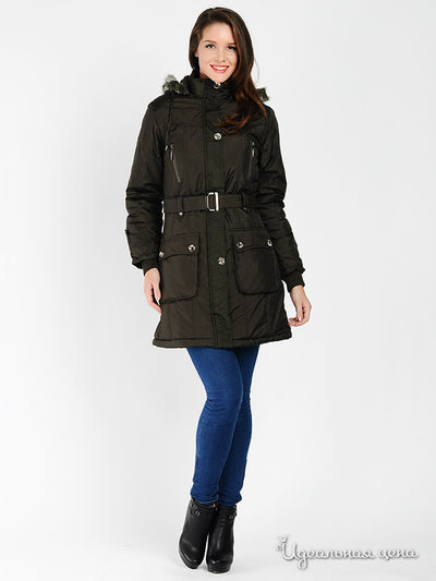 Пальто BLEIFREI, цвет цвет оливковый