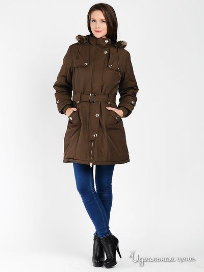 Пальто BLEIFREI, цвет цвет кофейный