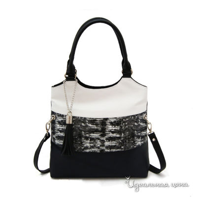 Сумка Solo, цвет цвет черный / белый