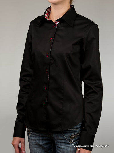 Рубашка Jess France женская, цвет черный