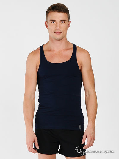 Майка Frankie Morello, цвет цвет синий