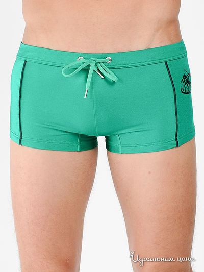 Плавки Just Cavalli, цвет цвет зеленый