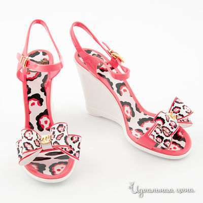 Босоножки Just Cavalli, цвет цвет розовый