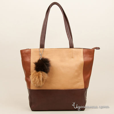 Сумка Palio, цвет цвет коричневый / бежевый