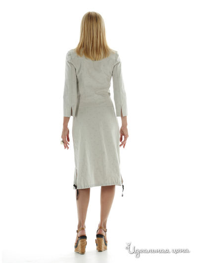 Платье Artwizard женское, цвет светло-серый