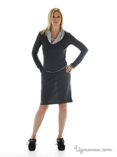 Платье Artwizard, цвет цвет темно-серый