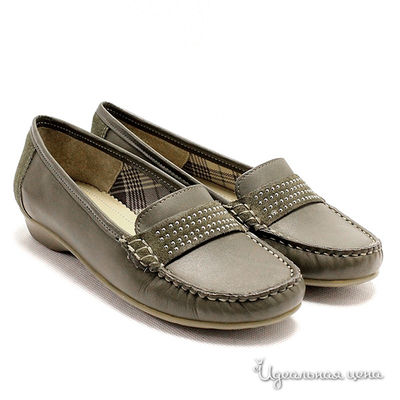 Мокасины Capriccio, цвет цвет хаки