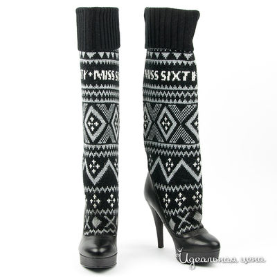 Сапоги Miss Sixty, цвет цвет черный