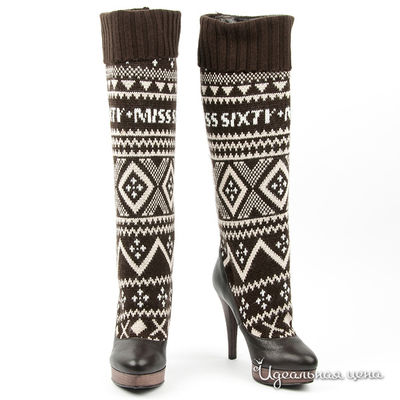 Сапоги Miss Sixty, цвет цвет коричневый