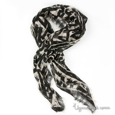 Шарф Miss Sixty, цвет цвет черный / молочный