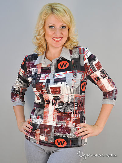 Блуза Forus, цвет цвет мультиколор