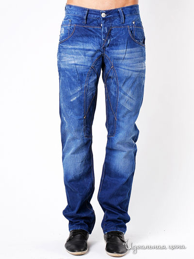 Джинсы cipo&baxx, цвет цвет ярко-синий