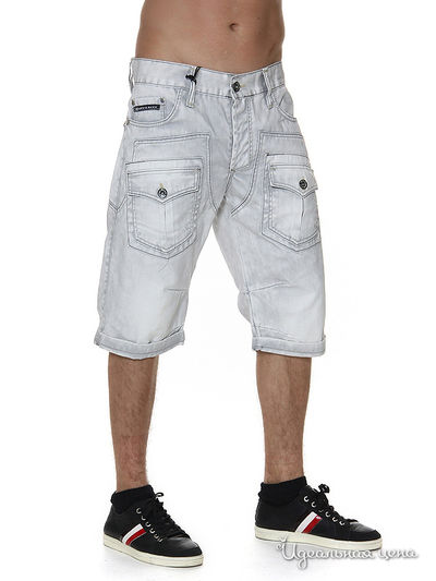 Шорты cipo&baxx, цвет цвет серый