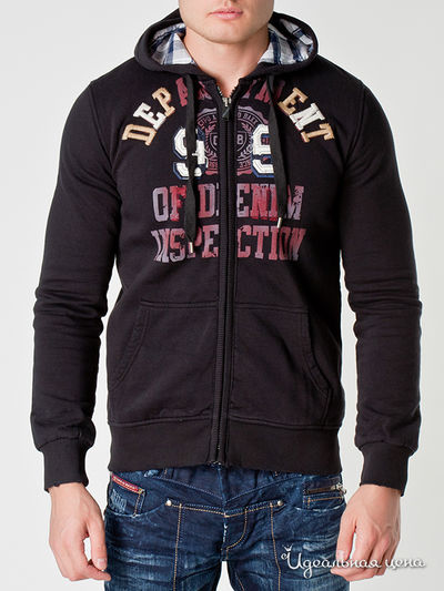 Толстовка cipo&baxx, цвет цвет черный