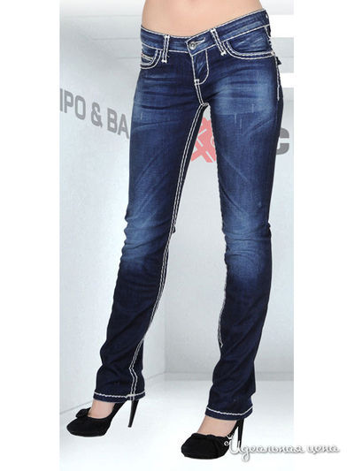 Джинсы cipo&baxx, цвет цвет синий