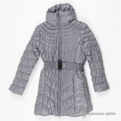 Пальто WPM, цвет цвет серый