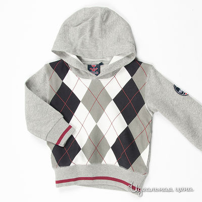 Толстовка WPM, цвет цвет светло-серый