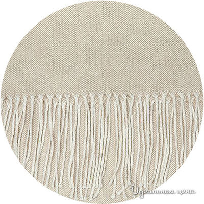 Плед Seta, цвет цвет серо-молочный