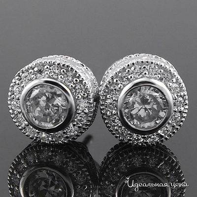 Серьги Dolly Bell, цвет цвет серебряный