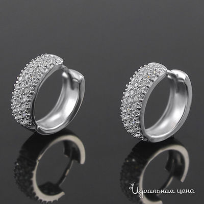 Серьги Dolly Bell, цвет цвет серебряный