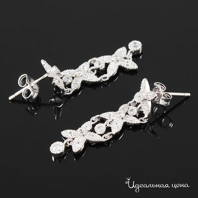 Серьги Dolly Bell, цвет цвет серебряный