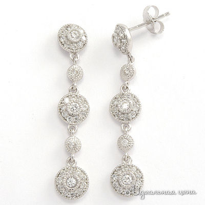 Серьги Dolly Bell, цвет цвет серебряный