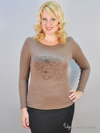 Блуза Forus, цвет цвет бежевый