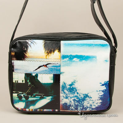 Сумка Quiksilver, цвет цвет черный