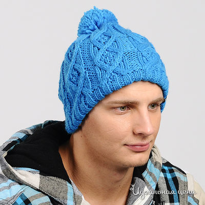 Шапка Quiksilver, цвет цвет ярко-синий