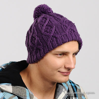 Шапка Quiksilver, цвет цвет фиолетовый