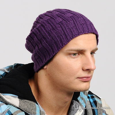 Шапка Quiksilver, цвет цвет фиолетовый