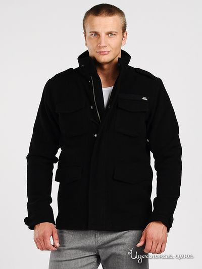 Куртка Quiksilver, цвет цвет черный