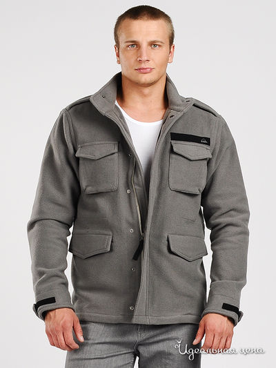 Куртка Quiksilver, цвет цвет серый