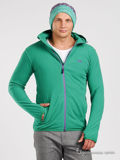 Толстовка Quiksilver, цвет цвет зеленый