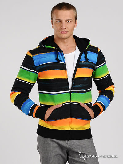 Толстовка Quiksilver, цвет цвет мультиколор