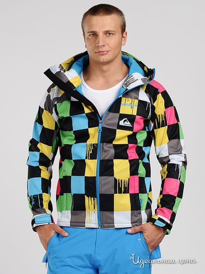 Куртка Quiksilver, цвет цвет мультиколор